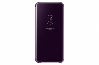 Samsung Galaxy S9 clear view cover tok, Lila 