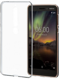 Nokia ctystal cover, hátlap, Nokia 6.1 