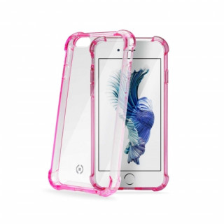 Celly iPhone 6-6S színes keretű hátlap, pink Mobil