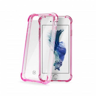 Celly iPhone 6-6S színes keretű hátlap, pink 