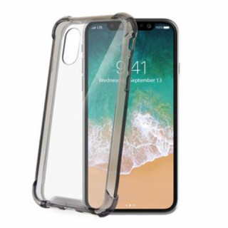 Celly iPhone X színes keretű hátlap, Fekete Mobil