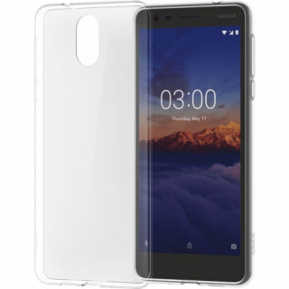 Nokia ctystal cover, hátlap, Nokia 3.1 