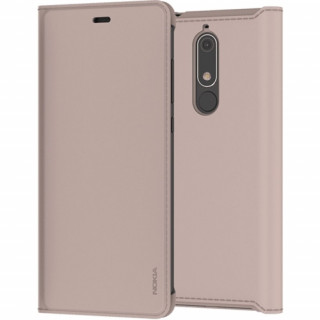 Nokia 5.1 flip cover tok, Cream 