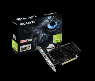 Gigabyte GeForce GT 710 Silent 1GB GDDR3 64bit grafikus kártya PC