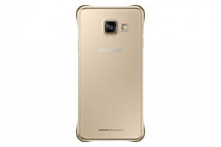  Samsung Galaxy A310 clear cover hátlap, arany Mobil