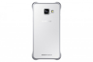  Samsung Galaxy A310 clear cover hátlap, ezüst 