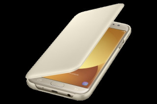 Samsung Galaxy J7 -2017- flip tok, Arany Mobil