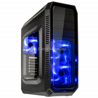 Számítógépház Kolink Refractor ATX Ablakos Fekete PC