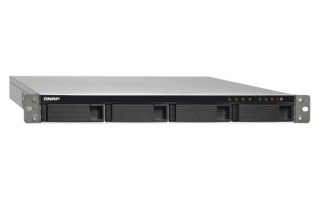 4-Bay quad-core 1.7 GHz rackmount NAS with 250W PSU, 2GB DDR4 UDIMM RAM (max 16G PC