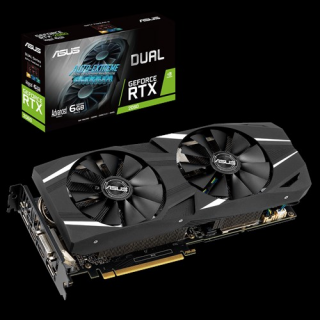 ASUS videokártya nVidia DUAL-RTX2060-A6G GDDR6 6GB videokártya 