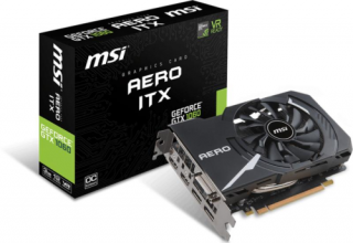 MSI Geforce GTX 1060 AERO ITX 3G OC videokártya PC