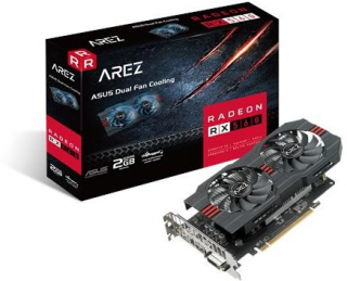 ASUS AREZ-RX560-2G-EVO 2GB GDDR5 128 bit videokártya PC