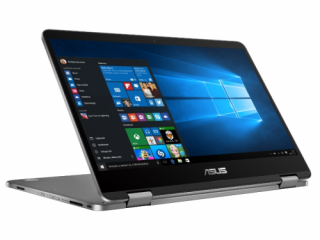 Asus TP401MA-BZ042TS szürke 14" FHD touch N4000/4 GB/64 GB/ Win 10S PC