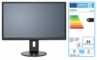 Fujitsu DISPLAY B27-8 TS Pro 27" LED monitor FullHD, DisplayPort, HDMI, D-Sub, U 