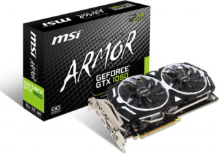 MSI Geforce GTX 1060 ARMOR 6G OCV1 videokártya PC