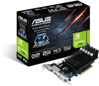 ASUS GT730-SL-2GD3-BRK 2GB GDDR3 64 bit videokártya Low profile PC