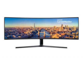 Samsung Ívelt LED 48,9", 144 Hz, 32:09, 3840x1080, VESA 100x100, Charcoal Black 