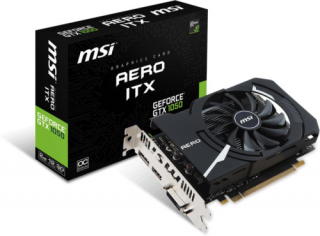 MSI Geforce GTX 1050 AERO ITX 2G OCV1 videokártya PC