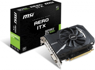 MSI Geforce GTX 1050 Ti AERO ITX 4G OCV1 videokártya PC