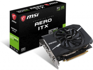 MSI Geforce GTX 1070 AERO ITX 8G OC videokártya PC