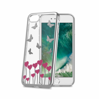 Celly iPhone 7- iPhone 6 mintás műanyag tok, Pillangó 