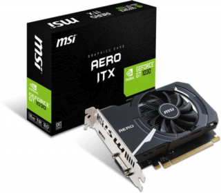 MSI Geforce GT 1030 AERO ITX 2G OC videokártya PC