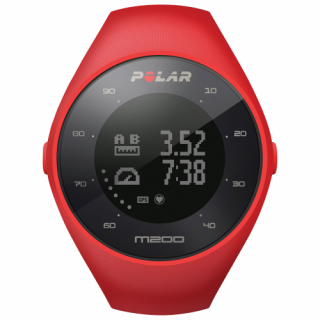 Polar M200 futóóra GPS-szel, piros 