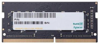 Apacer 4GB DDR4 SODIMM 2400Mhz/CL17/(256x16) 2R Notebook memória PC