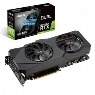 ASUS DUAL-RTX2080-A8G-EVO 8GB GDDR6 256 bit videokártya PC