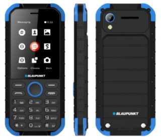 Blaupunkt Sand telefon, kék-fekete Mobil