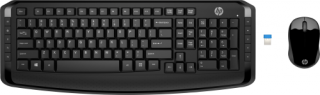 HP Wireless Keyboard & Mouse 300 ALL 