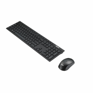 ASUS W2500 KEYBOARD+MOUSE/BK/HU//WIRELESS billentyűzet + egér fekete 