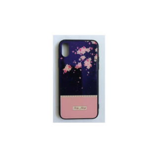 BH652 Telefon tok BLU-RAY Üveg Part Pink Flower Samsung S9 Plus 