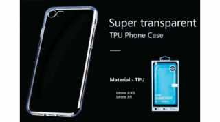 BlackBird BH1030 Super Transparent TPU Telefon Tok Iphone X/XS Mobil