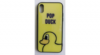 BH629 Telefon tok BLU-RAY Üveg Yellow Duck Samsung A8 Mobil