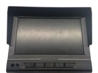 Hikvision DS-MP1301/Bracket 7" LCD monitor, mobil rögzítőhöz, 3 videojel és 2 al PC
