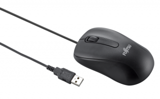 Fujitsu Mouse M520 egér - fekete - 10 darabos gyűjtőcsomag PC