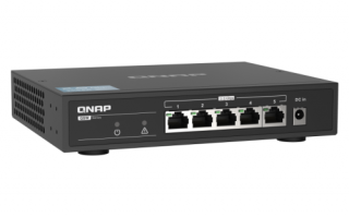 QSW-1105-5T, 5 port 2.5Gbps auto negotiation (2.5G/1G/100M), unmanagement switch PC