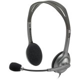 Logitech H110 Stereo Headset Fejpánt Fekete Mobil