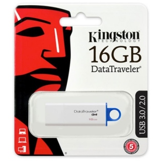 Kingston 16GB USB3.0 Kék-Fehér (DTIG4/16GB) Flash Drive 