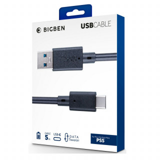 PS5 USB-C adat/töltőkábel (5m) PS5