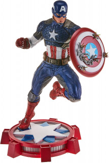 Diamond Select Toys Marvel Gallery - Captain America PVC Dioráma (AUG172640) Ajándéktárgyak