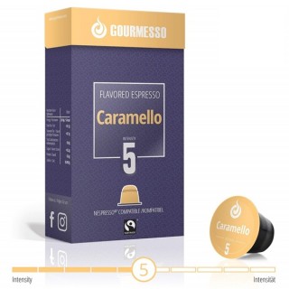 Gourmesso Soffio Caramello Nespresso kompatibilis kapszula 5 g Otthon