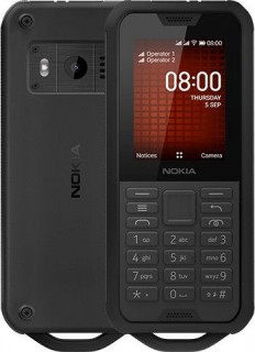 Nokia 800 Tough DualSIM Black Mobil