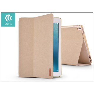 TABLET-CASE Devia ST997939 FLAX FLIP iPad Pro 10.5" 2017 arany védőtok Mobil