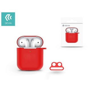 MOBIL-CASE Devia ST326776 AirPods v.2 CASE piros védőtok Mobil