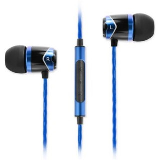 SoundMAGIC SM-E10C-04 In-Ear kék-fekete fülhallgató headset Mobil