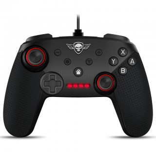 Spirit of Gamer Gamepad Vezeték Nélküli - Pro Gaming Bluetooth Nintendo Switch (Vibration, fekete) Nintendo Switch