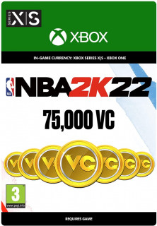 NBA 2K22: 75,000 VC (ESD MS) 