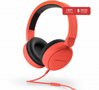 Energy Headphones Style 1 Talk Chili piros mikrofonos fejhallgató (EN 448838) 